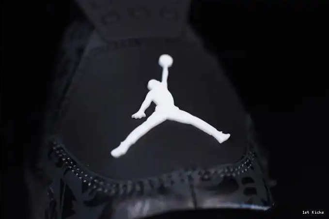 1st Kicks Shoes CI1184-001 Air Retro Black 4 Laser Jordan 0608